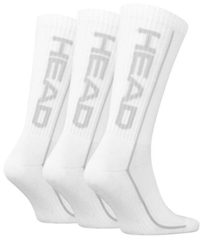 Теннисные носки Head Performance Crew 3P - white