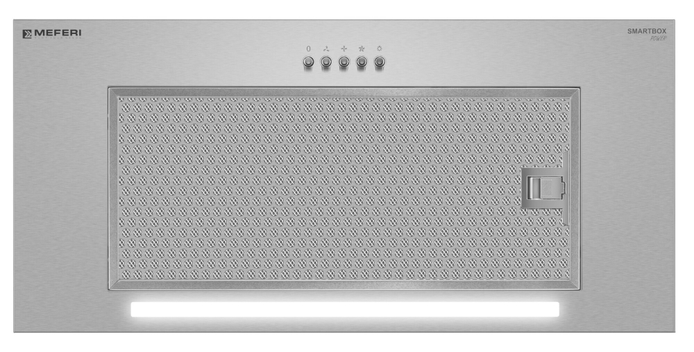 Полновстраиваемая вытяжка Meferi SMARTBOX60IX POWER фото 4