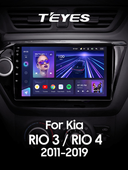 Teyes CC3 9"для KIA Rio 3 2011-2015