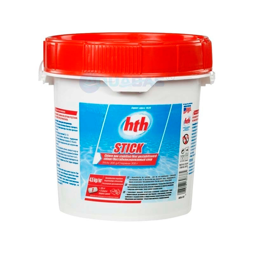 Гипохлорит кальция 4,5кг HTH STICK цилиндры 300гр. (30738)