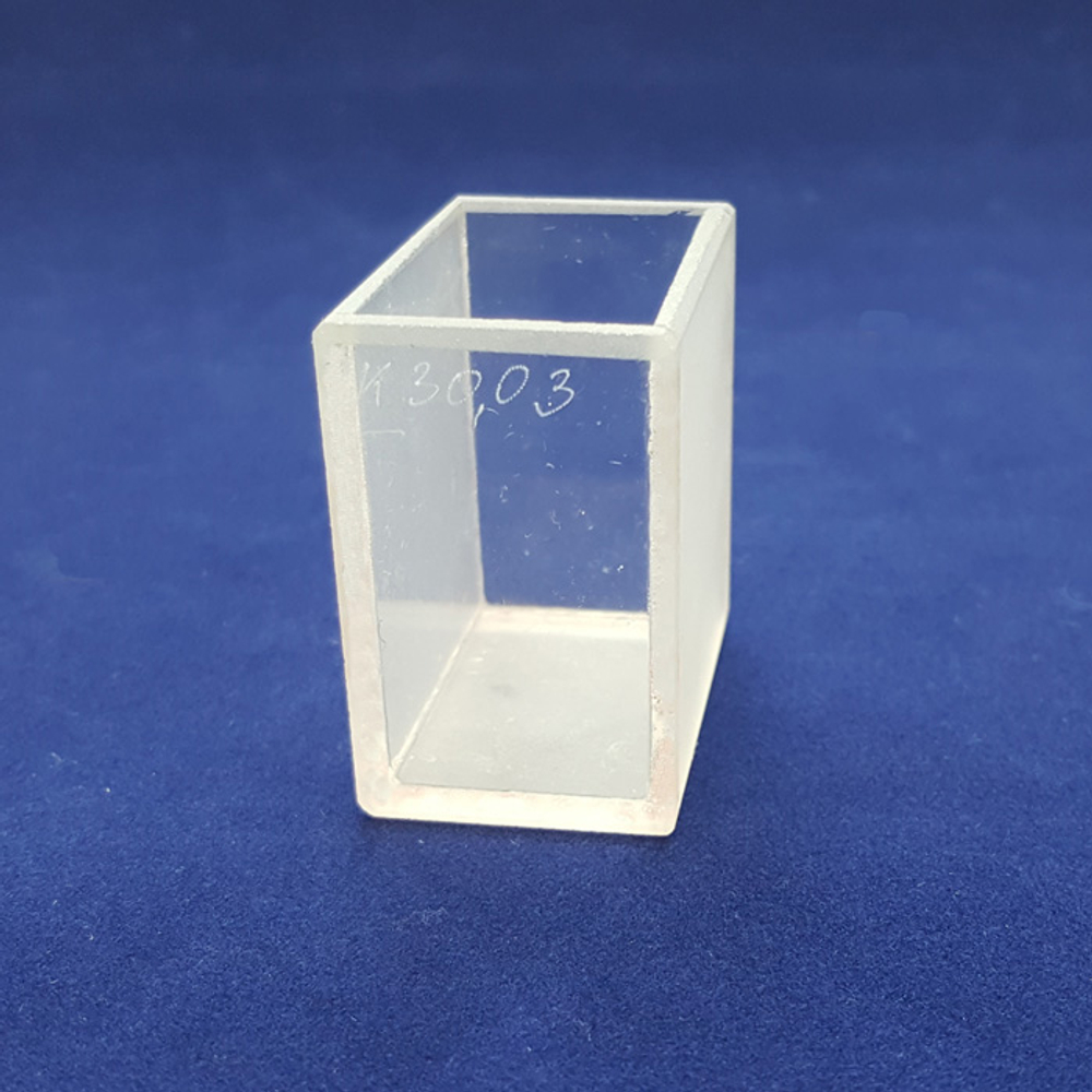 Кювета l= 30мм, V= 15мл, кварц, (КФК,КФО,ФЭК), 1шт.