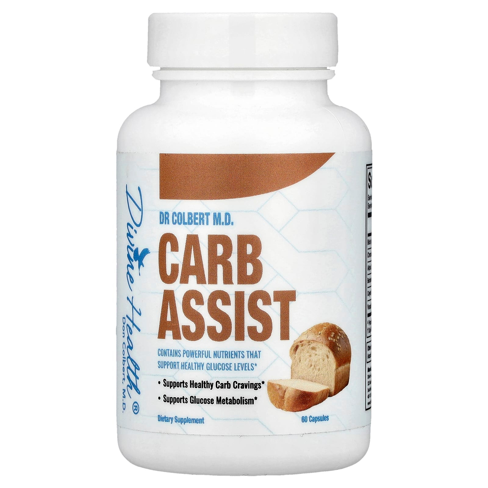 Divine Health, Carb Assist, 60 капсул