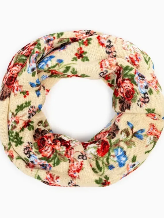 Шарф-труба (снуд), цвет молочный, размер 24х80 см