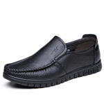 KAISER Cow Leather Casual Shoes Men"s Black