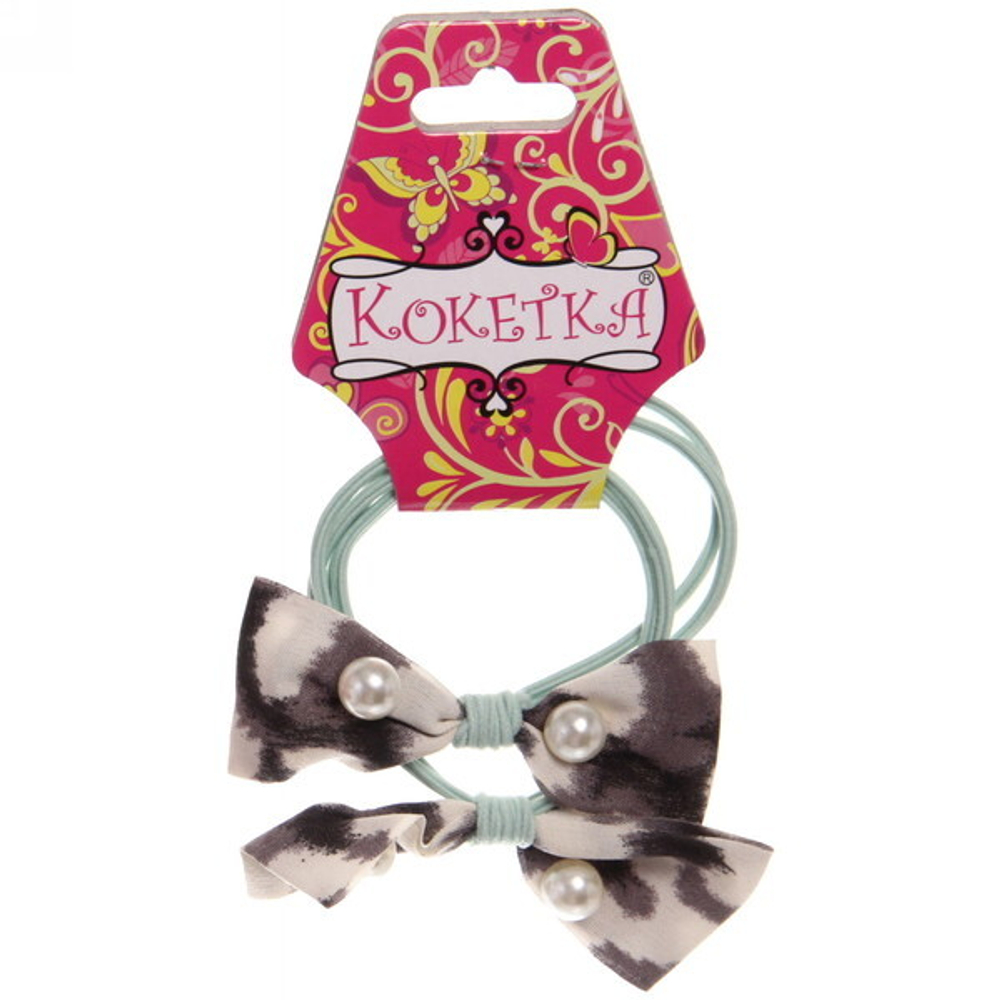 Резинки для волос 2шт «New series - Акварель», микс 5 цветов, d-6см