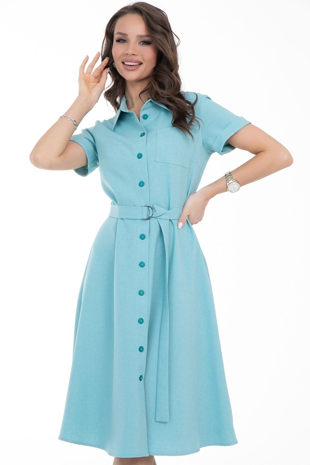 Платье Отличное Хит (бирюза) Diolche