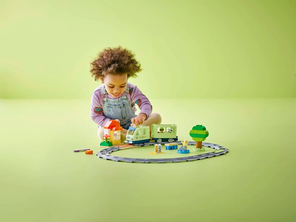 Конструктор LEGO Duplo 10427 Интерактивный поезд приключений