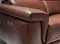 Двухместный диван с реклайнером Angel Cerda 5319-2P, коричневая кожа