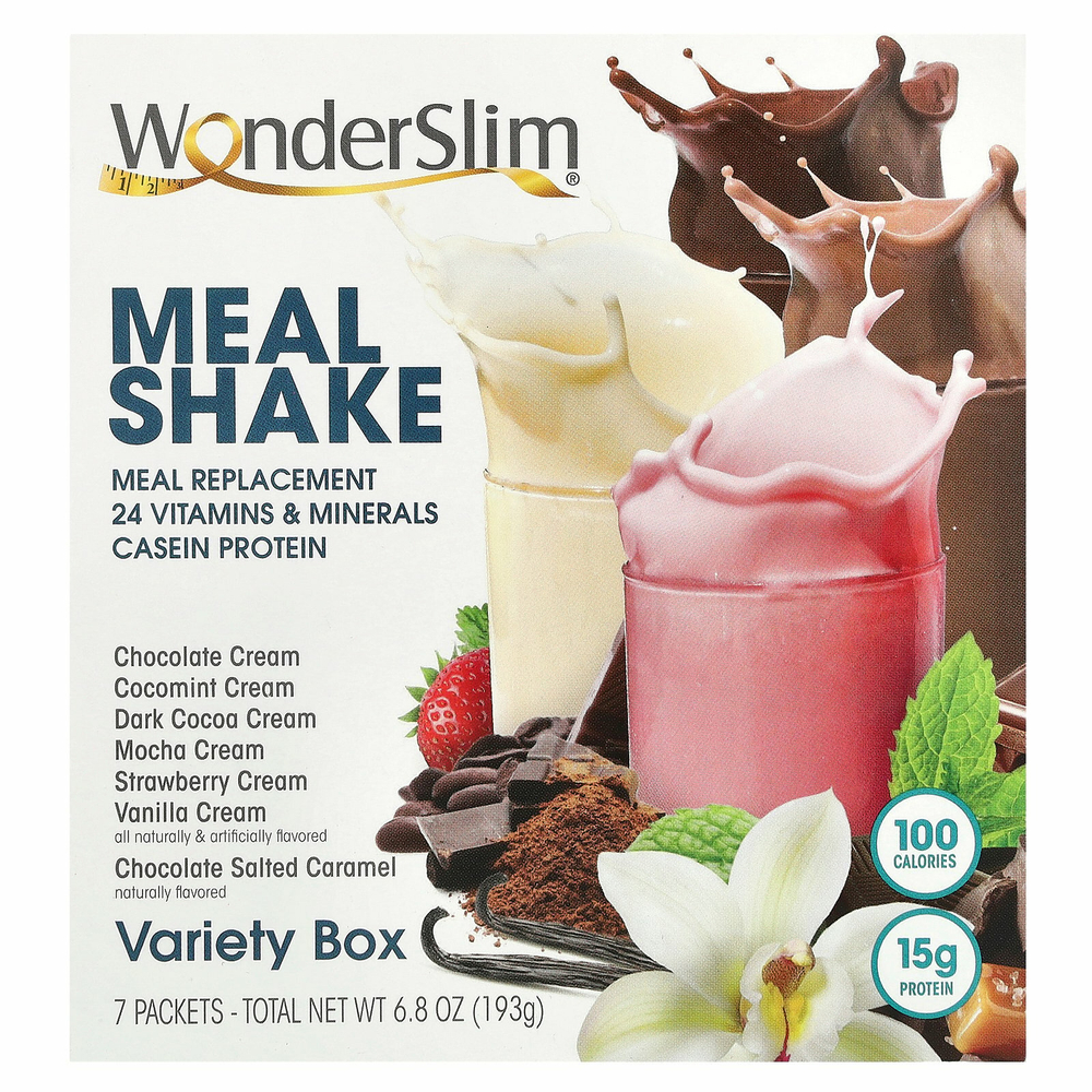 WonderSlim, мультивитаминный комплекс, 7 пакетиков, 193 г (6,8 унции)