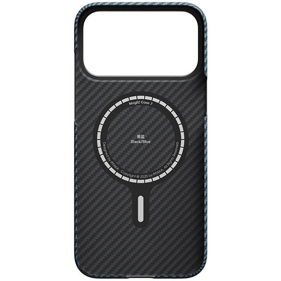 Чехол Pitaka Ultra-Slim Case для iPhone 17 Pro (KI1706BP) синий