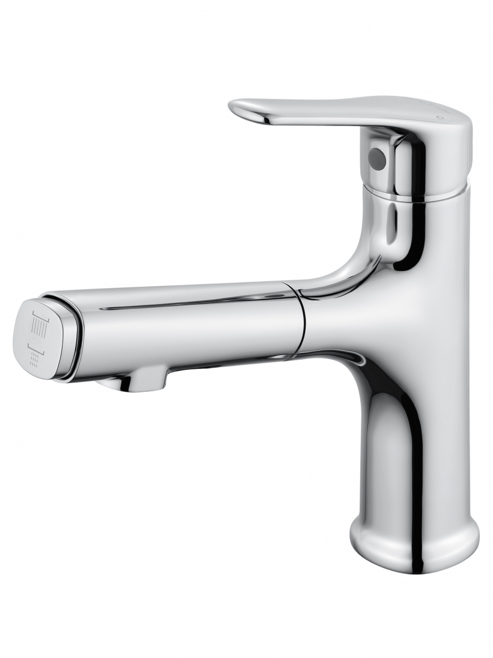 Смеситель для раковины с выдвижным изливом WONZON & WOGHAND, Хром (WW-AE4151-CR)