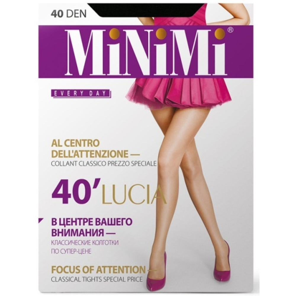 MiNiMi LUCIA 40 Den Nero 5ХL