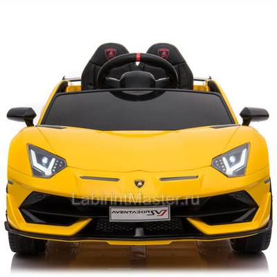 Детский электромобиль " Lamborghini HL328" желтый