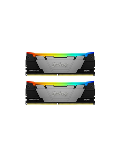 Оперативная память Память оперативная/ Kingston 32GB3200MT/s DDR4 CL16DIMM (Kit of 2)1Gx8 FURY Renegade RGB KF432C16RB12AK2/32