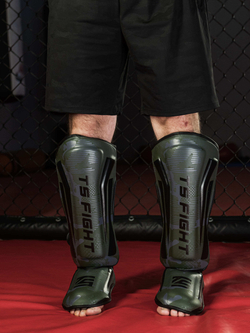 Защита голени и стопы  Tomorrow Star Warrior Green Black