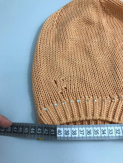 Шапка со стразами