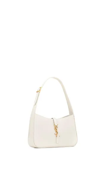 Сумка Saint Laurent Le 5 à 7 Hobo белый