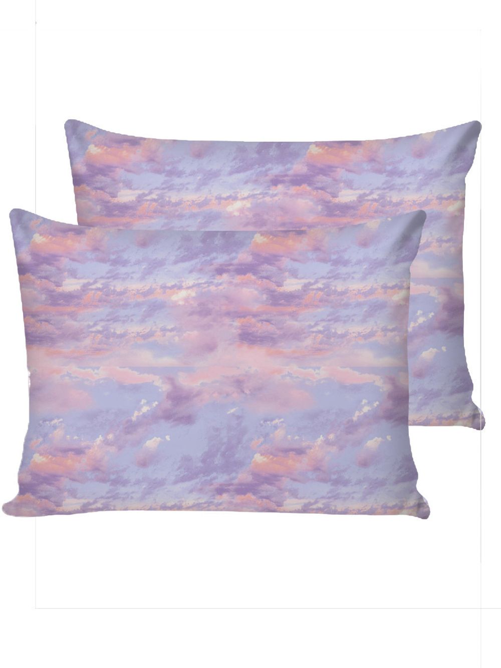 Постельное белье Сказка "Небеса" евро Наволочка 50х70 см 2 шт Простынь на резинке 180х200 см Пододеяльник 200х215 см, перкаль