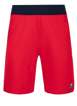Мужские теннисные шорты Le Coq Sportif Training Perf Short Coton No.1 M - красный