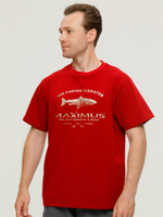 Футболка Maximus красная XL