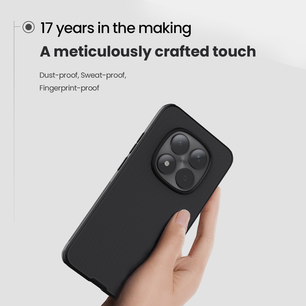 Чехол c встроенным круглым магнитом для Xiaomi Redmi Note 15 Pro+ 5G и Poco M8 Pro 5G, серия Super Frosted Shield Pro Magnetic от Nillkin