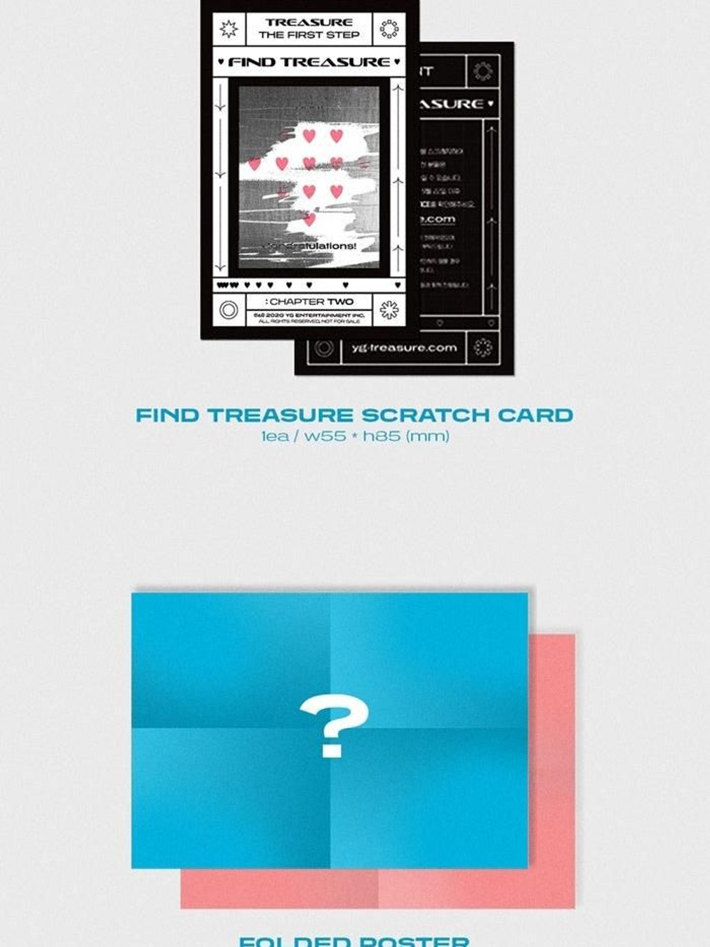 Альбом Treasure - The First Step : Chapter Two 2nd Single Album 2 Version SET