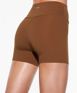 OYSHO Велосипедки Hot Pants Comfortlux с высокой посадкой длиной 10 см, коричневый