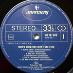 10cc ‎– Greatest Hits 1972-1978 (Голландия 1979гг.) Т