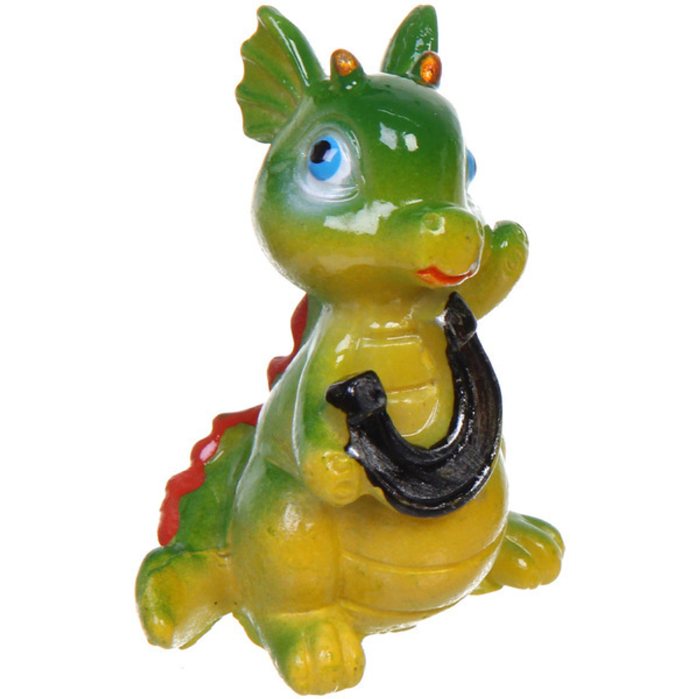 Фигурка «Дракоша Мила с подарком» 5*4,5*4 см, микс