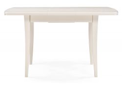 Деревянный стол Цизеан 100(132)х79х75 слоновая кость