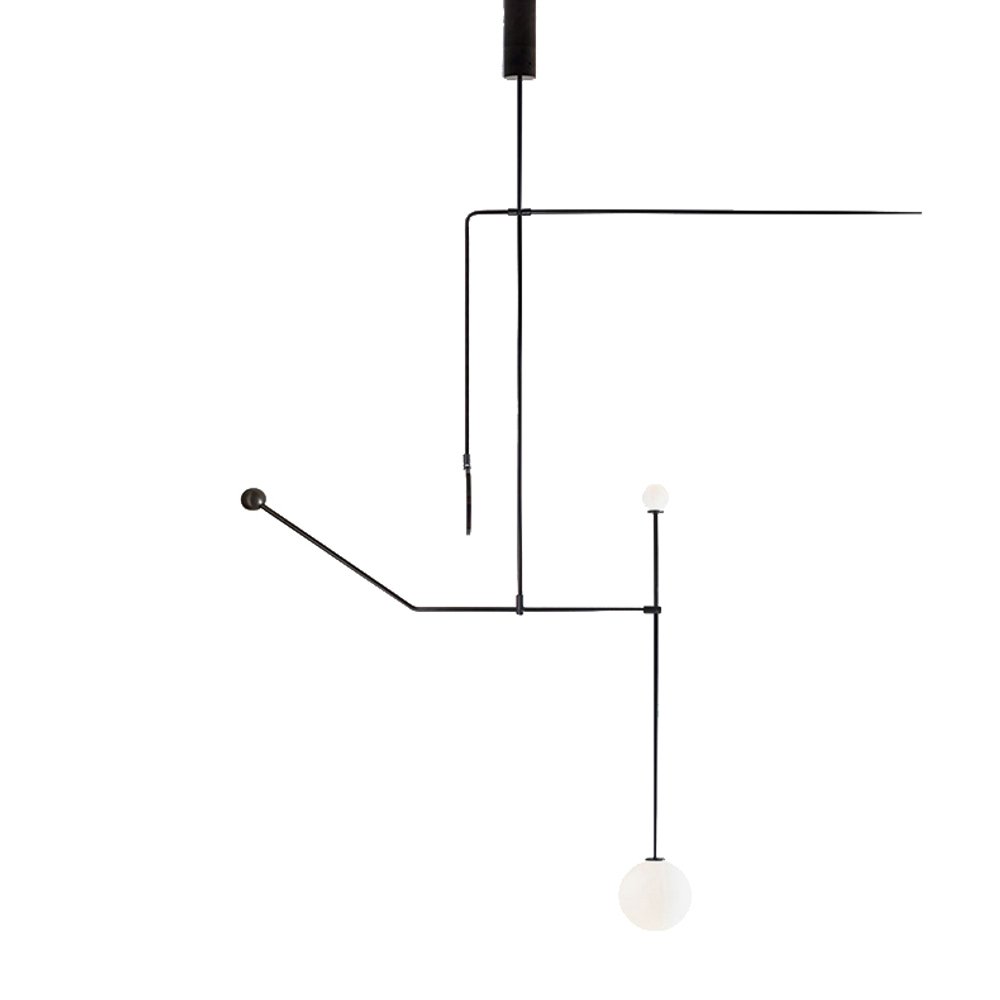Pendant design lamp Mobile Chandelier 6 by Michael Anastassiades