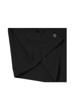 Анорак с капюшоном и короткими рукавами