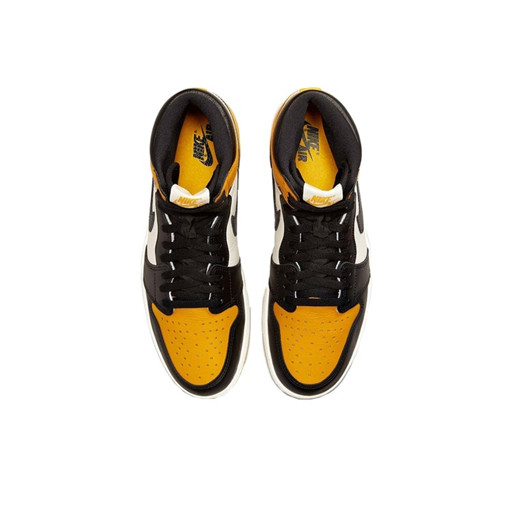 Кроссовки Air Jordan 1 Retro High Yellow Toe