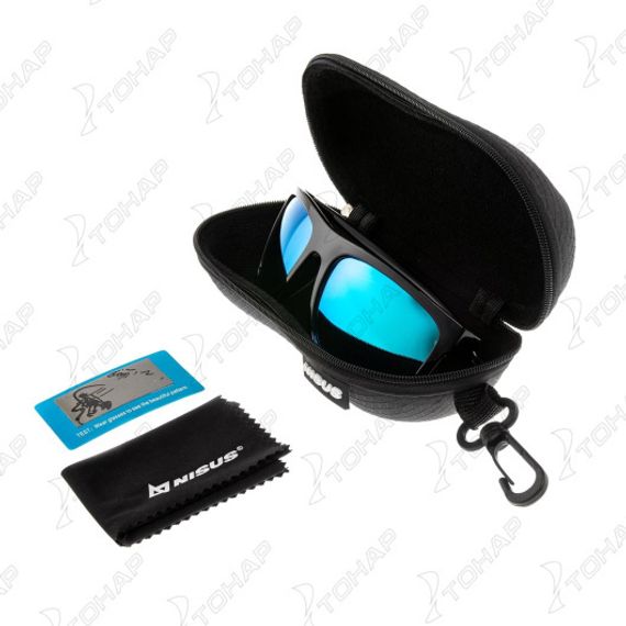 Очки поляризационные в жест.чехле (N-OP-LZ0308-B) Nisus