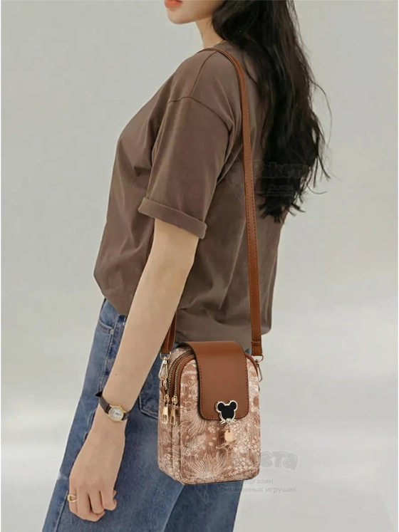 Сумка для девочки подростка на плечо кросс боди