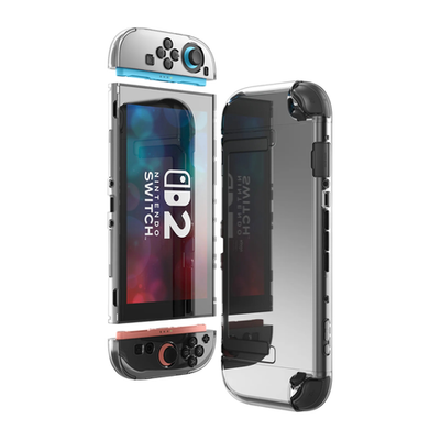 Прозрачный чехол elago Clear Case для Nintendo Switch 2 Тонкий глянцевый поликарбонатный чехол. Производителем заявлена устойчивость к пожелтению