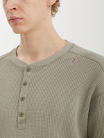 Мужская Толстовка Bee Sun Faded Organic Waffle Serafino