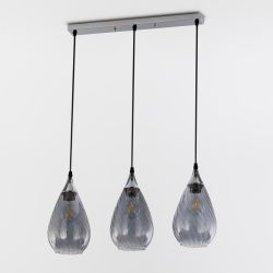Светильник подвесной (подвес) Rivoli Lily 9122-203 3 х Е27 40 Вт модерн потолочный | Rivoli