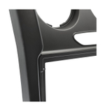 Комплект рамки с разъёмами 9" Renault Duster 1 2015-2020, Lada Largus 2021+ (мультируль/джойстик) большая МАТ - Car-Smart 7088TB