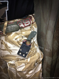 Клипса для шейного ножа Amigo