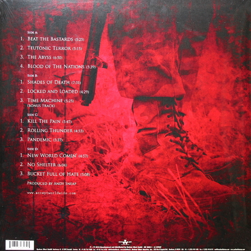 Accept / Blood Of The Nations (2LP)