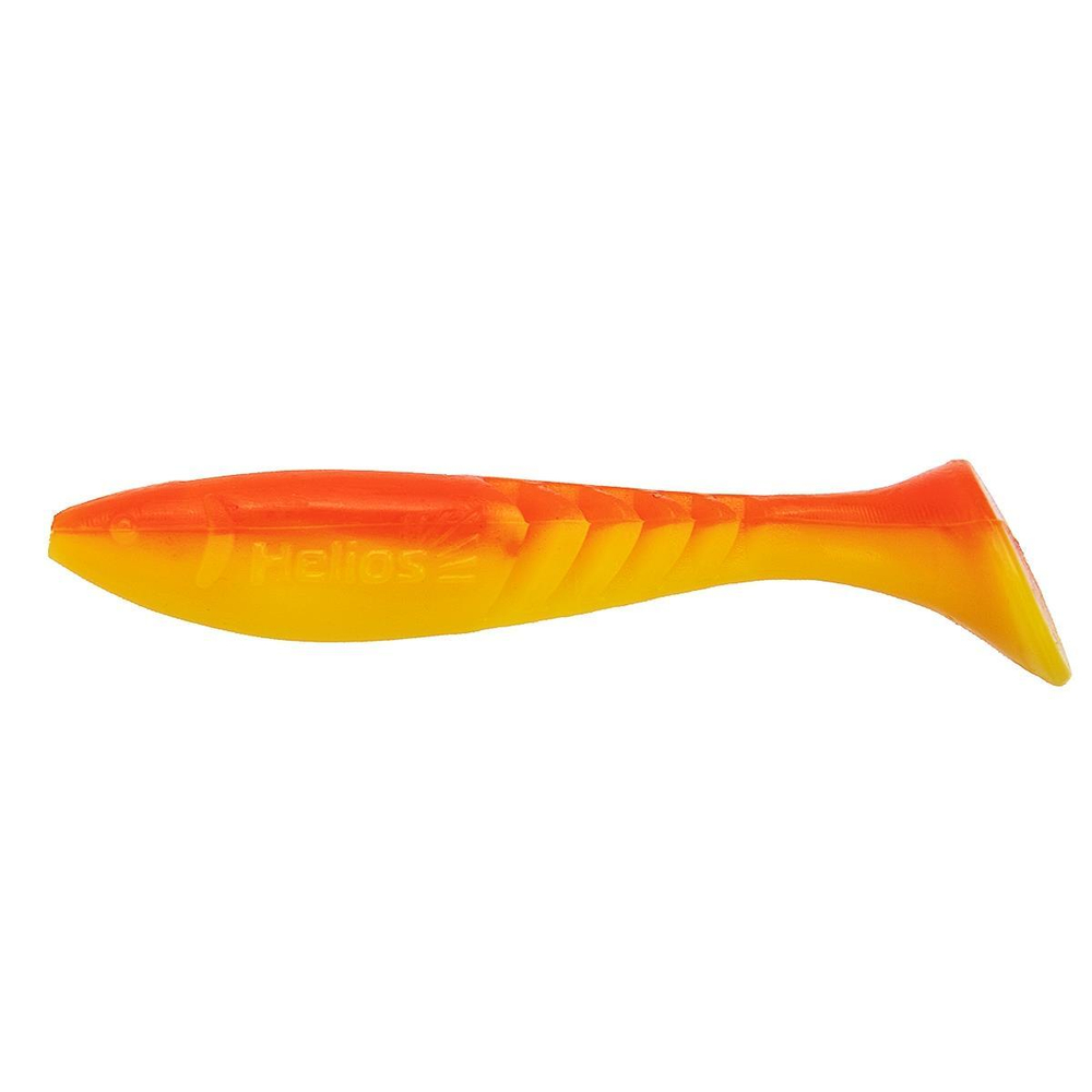 Виброхвост Slash 2,64"/6,7 см Orange & Yellow 10шт. (HS-19-015) Helios
