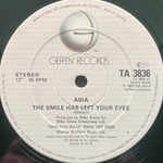 Asia ‎– The Smile Has Left Your Eyes (Англия 1983г.) 12", 45 RPM