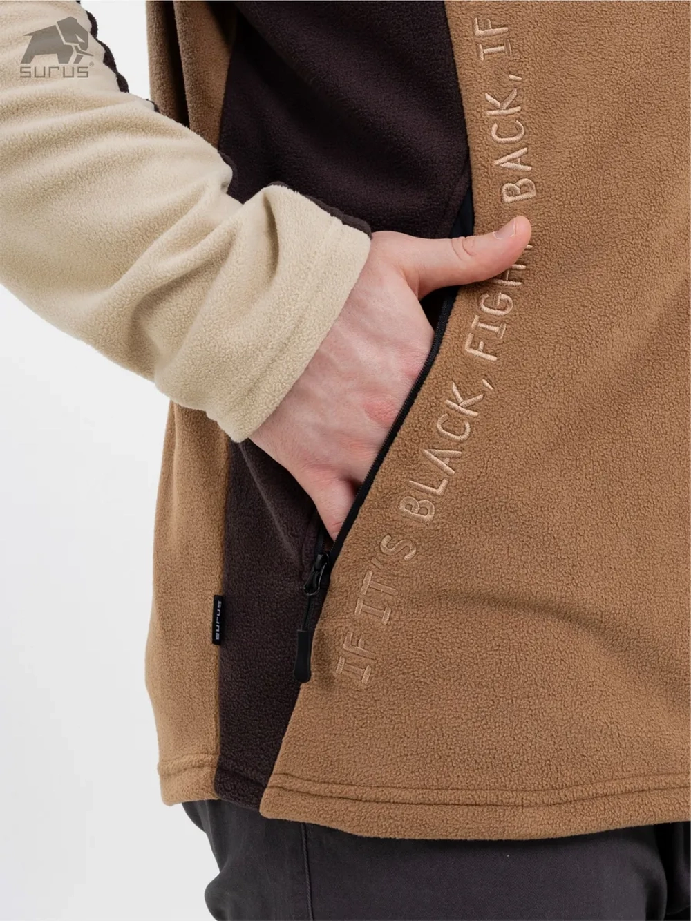 Толстовка спортивная флисовая