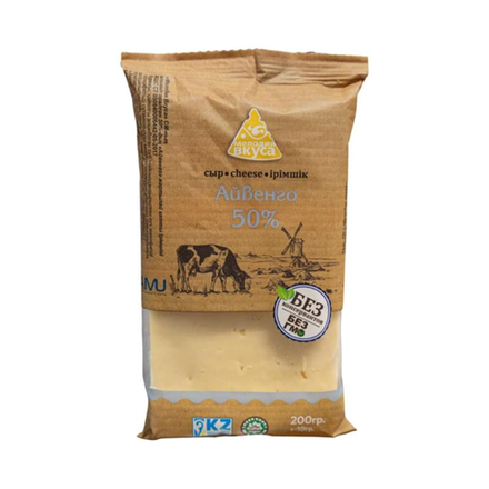 Сыр Айвенго Мелодия вкуса 50% 200 гр