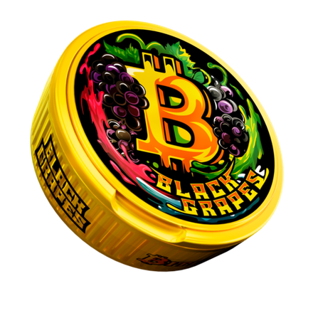 BITCOIN BLACK GRAPES (200 МГ) - ЧЕРНЫЙ ВИНОГРАД