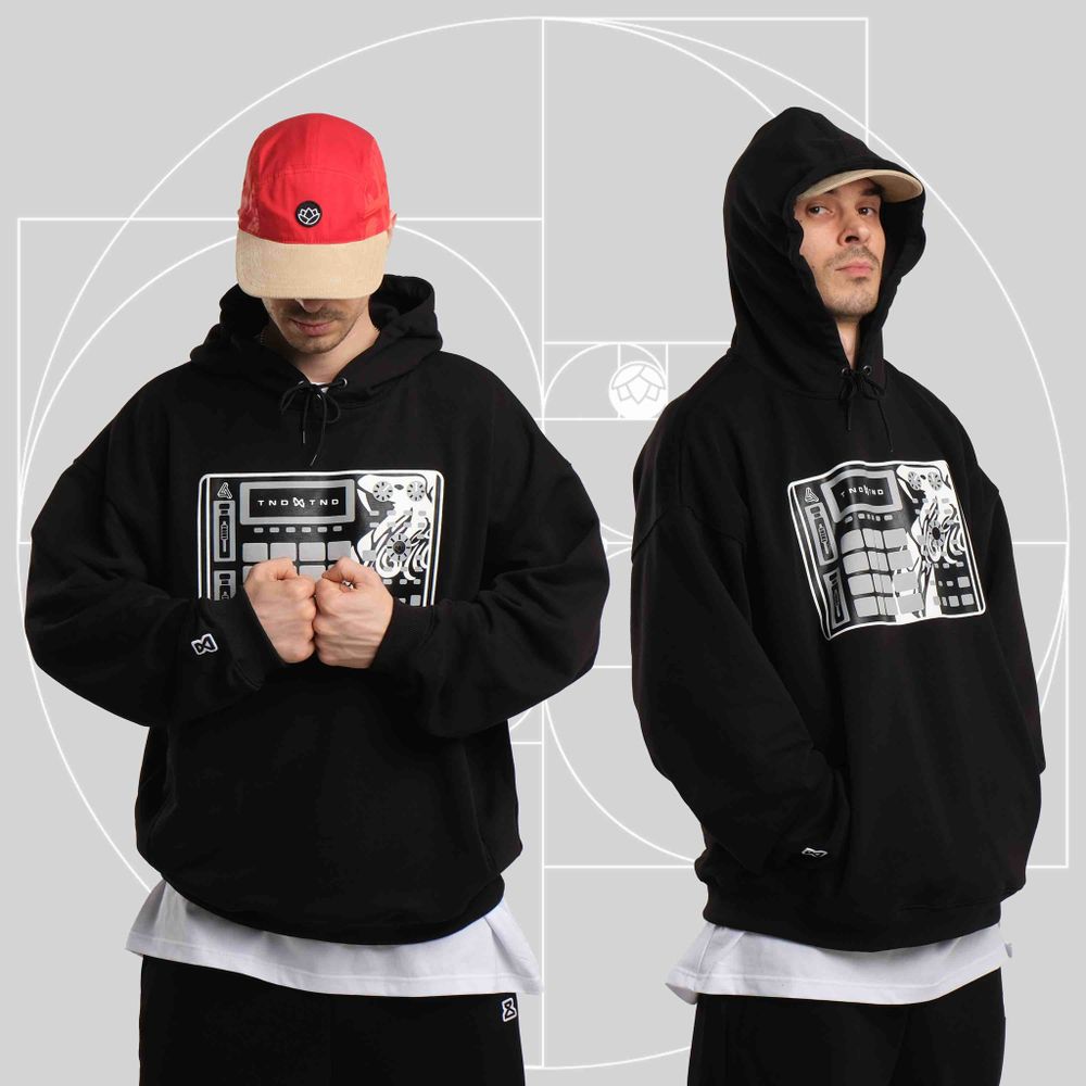 Худи Тандем Тэндай Beatmaker черный
