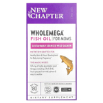 New Chapter, Рыбий жир Wholemega ™ для мам, 180 капсул