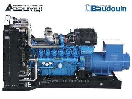 Дизельный генератор Азимут АД-900С-Т400-2РМ9 Baudouin с автозапуском