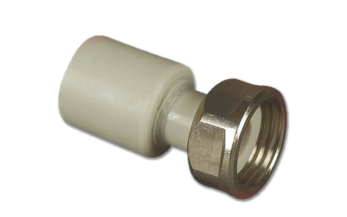 Патрубок переходной с накидной гайкой EK 25х3/4 180